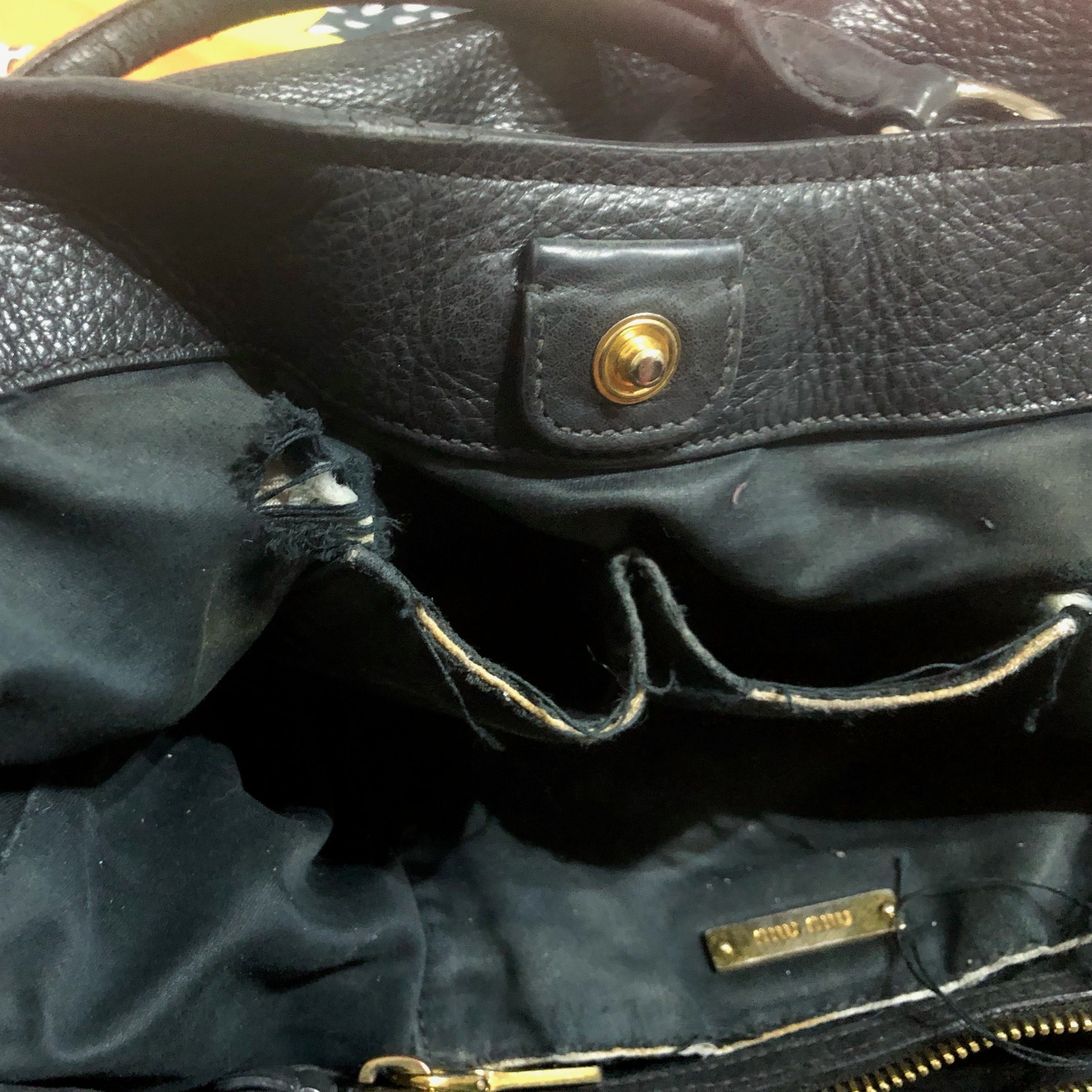 Changing the bag lining