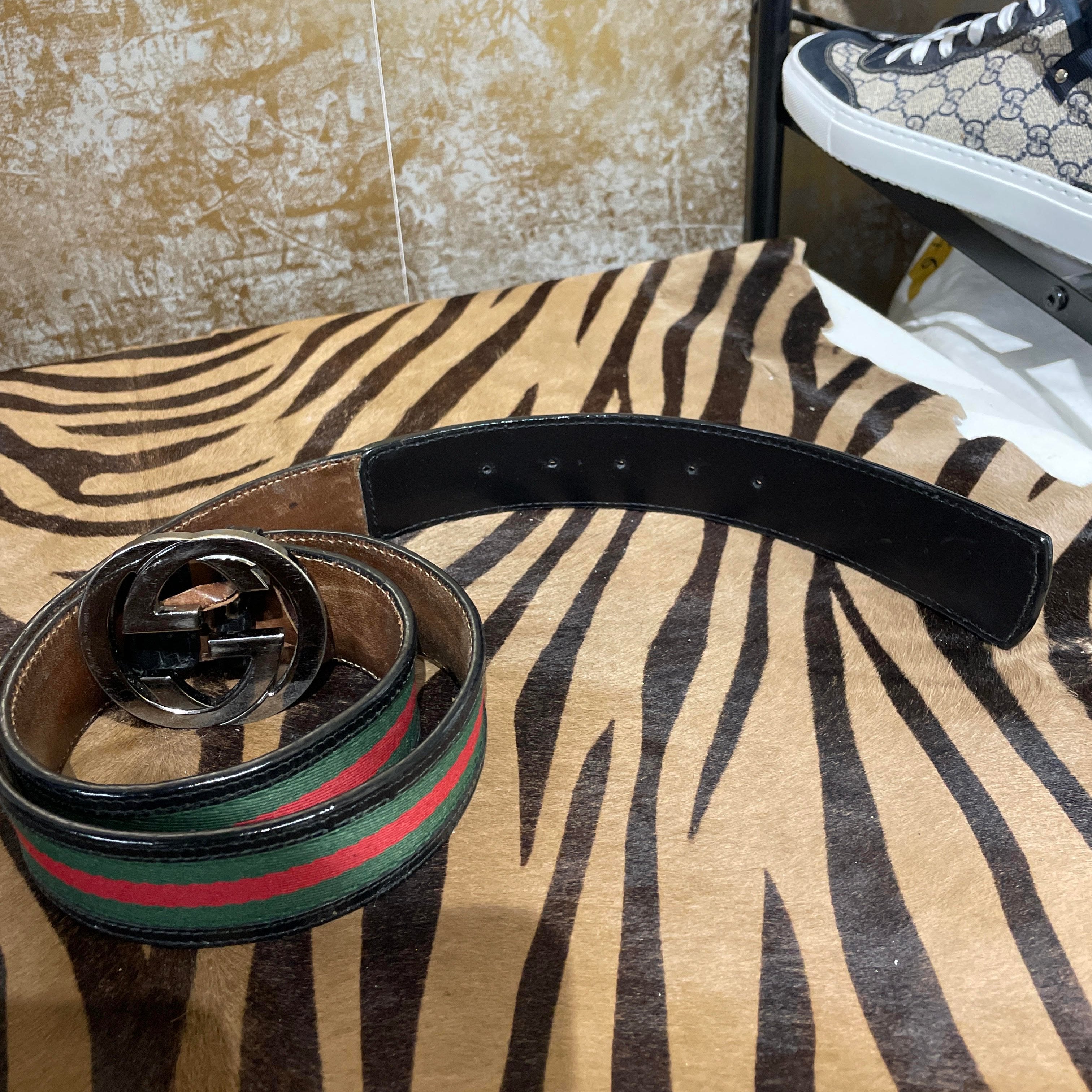 Redo the leather belt end