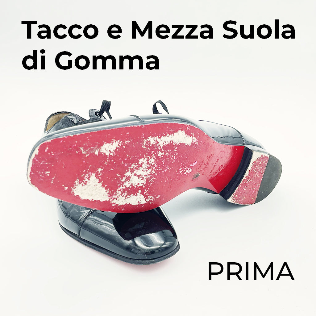 Tacco e Mezza Suola di Gomma